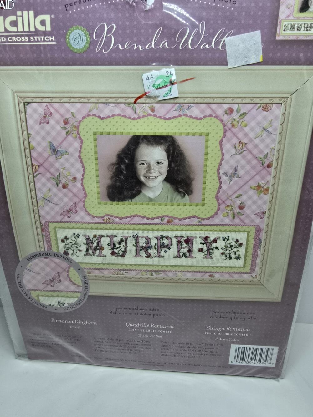 Bucilla Kit : Brenda Walton - Cross Stitch #43284 (SEALED)